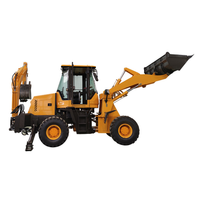 SINOMACH Küçük 630 Kazıcı Yükleyici Makinesi Arka Lastik Boyutu 19.5L-24R4-12PR