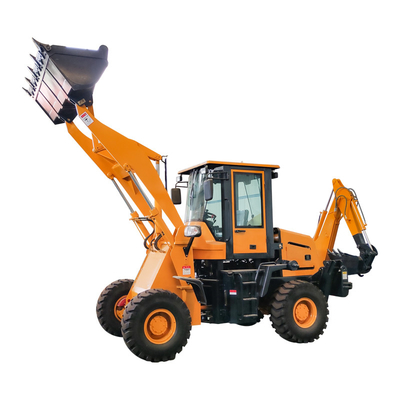 SINOMACH Küçük 630 Kazıcı Yükleyici Makinesi Arka Lastik Boyutu 19.5L-24R4-12PR