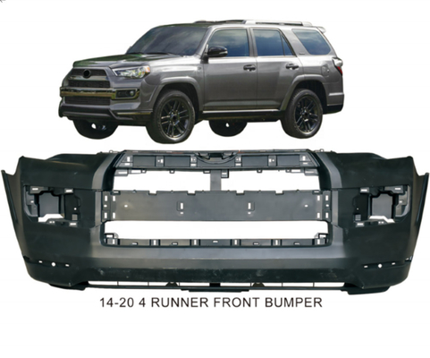 Toyota 4 Runner Araba Modifikasyon Aksesuarları ABS Plastik Ön Ve Arka Tampon