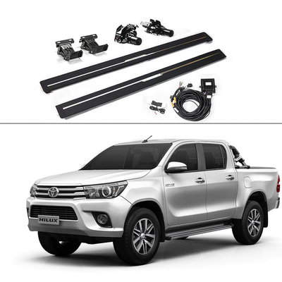 Hilux Vigo Katlanabilir Koşu Panoları Alüminyum Alaşımlı Hilux Yan Basamak Su Geçirmez %100