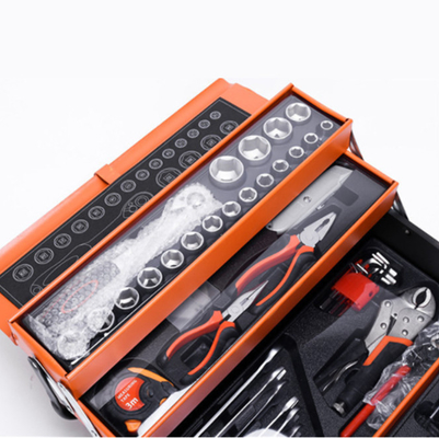 Karbon Çelik Oto Aletleri Ve Ekipmanları Cırcır ve Soket Seti OEM