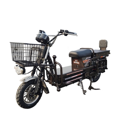 70km/H Yüksek Hızlı Elektrikli Kargo Motosiklet 1500W 2000W 3000W