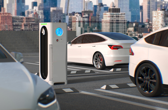 CHAdeMO Elektrikli Otobüs Şarj İstasyonu DC Şarj Cihazı 120kw IEC 61851-23