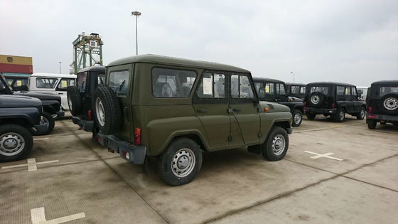 5 Vitesli Manuel 4 Tekerlekten Çekiş UAZ Hunter Kullanılmış Motorlu Araç 2.7L 128HP