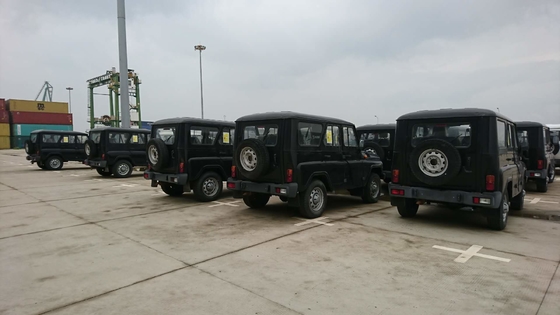 5 Vitesli Manuel 4 Tekerlekten Çekiş UAZ Hunter Kullanılmış Motorlu Araç 2.7L 128HP