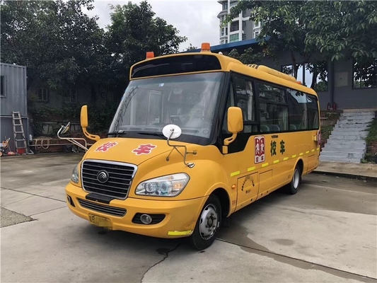 ZK6726DX3 Kullanılmış Yolcu Otobüsü Yutong Okul Otobüsü 34 Koltuklu Euro 3