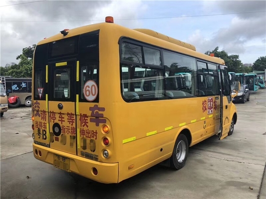 ZK6726DX3 Kullanılmış Yolcu Otobüsü Yutong Okul Otobüsü 34 Koltuklu Euro 3