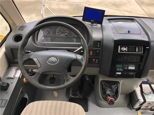 ZK6726DX3 Kullanılmış Yolcu Otobüsü Yutong Okul Otobüsü 34 Koltuklu Euro 3