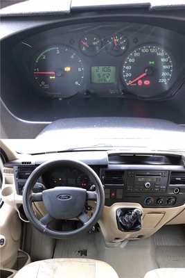 Ford Transit JMC 15 Kişilik Mini Kullanılmış Yolcu Otobüsü 103kw 2.4L