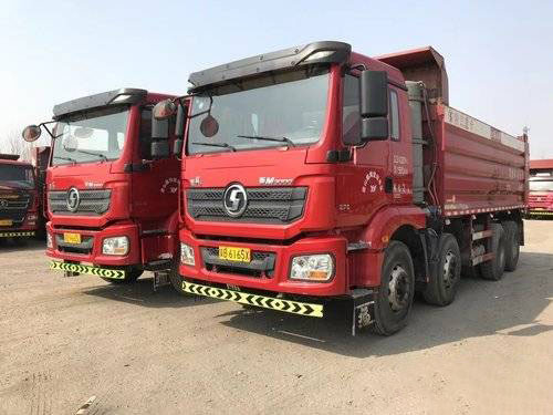 Kullanılmış M3000 Shacman Damperli Damperli Kamyon 400HP FAST 12 Hız Kılavuzu