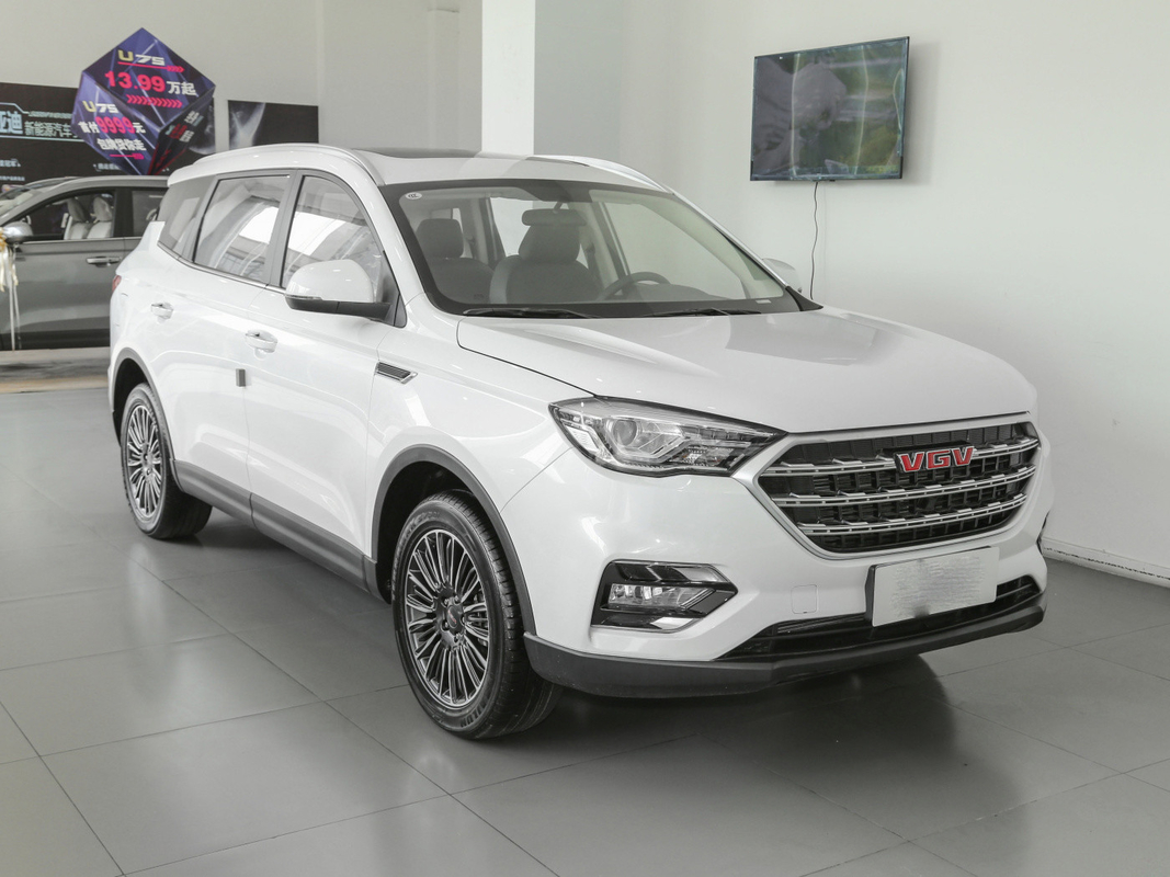 Yakıt Deposu 55L Beyaz 7 Kişilik Araba SINOTRUK VGV Kullanılmış Manuel SUV 175 Km/H